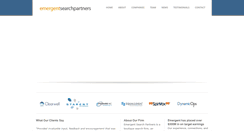 Desktop Screenshot of emergentsearchpartners.com