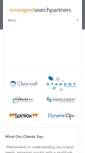 Mobile Screenshot of emergentsearchpartners.com